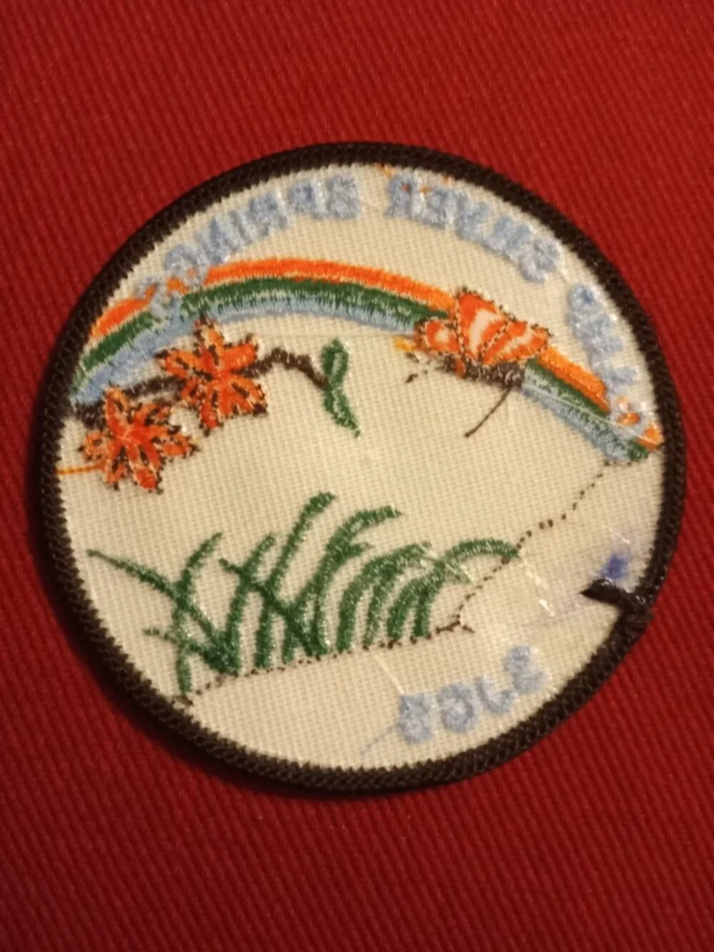 Camp Silver Springs SJSGs embroidered patch applique - Picture 2 of 2
